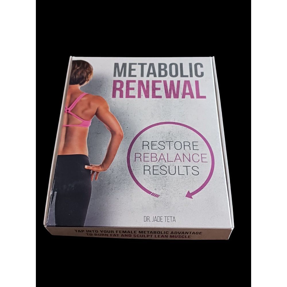 Metabolic Renewal Complete DVD Fitness (2021)‎ Dr Jade Teta unused complete kit